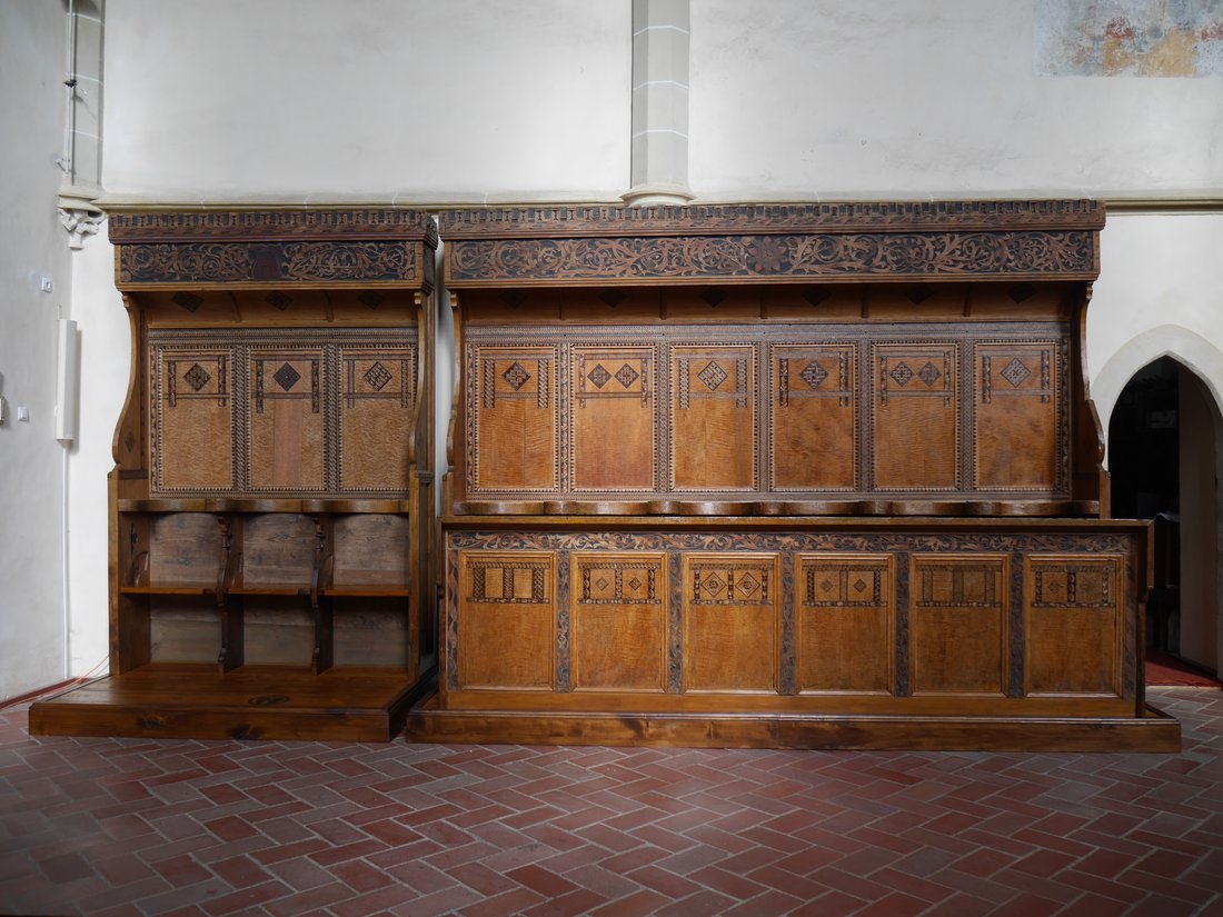 Chorgestühl von 1537, Endzustand