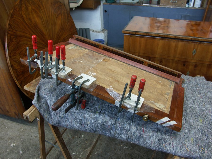 Furnierfestigung